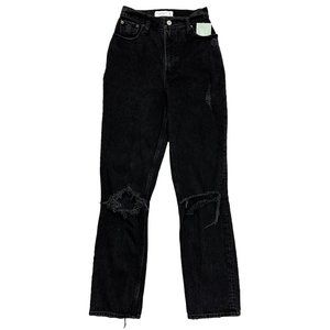 Abercrombie & Fitch Curve Love Ultra High Rise 90s Straight - 24